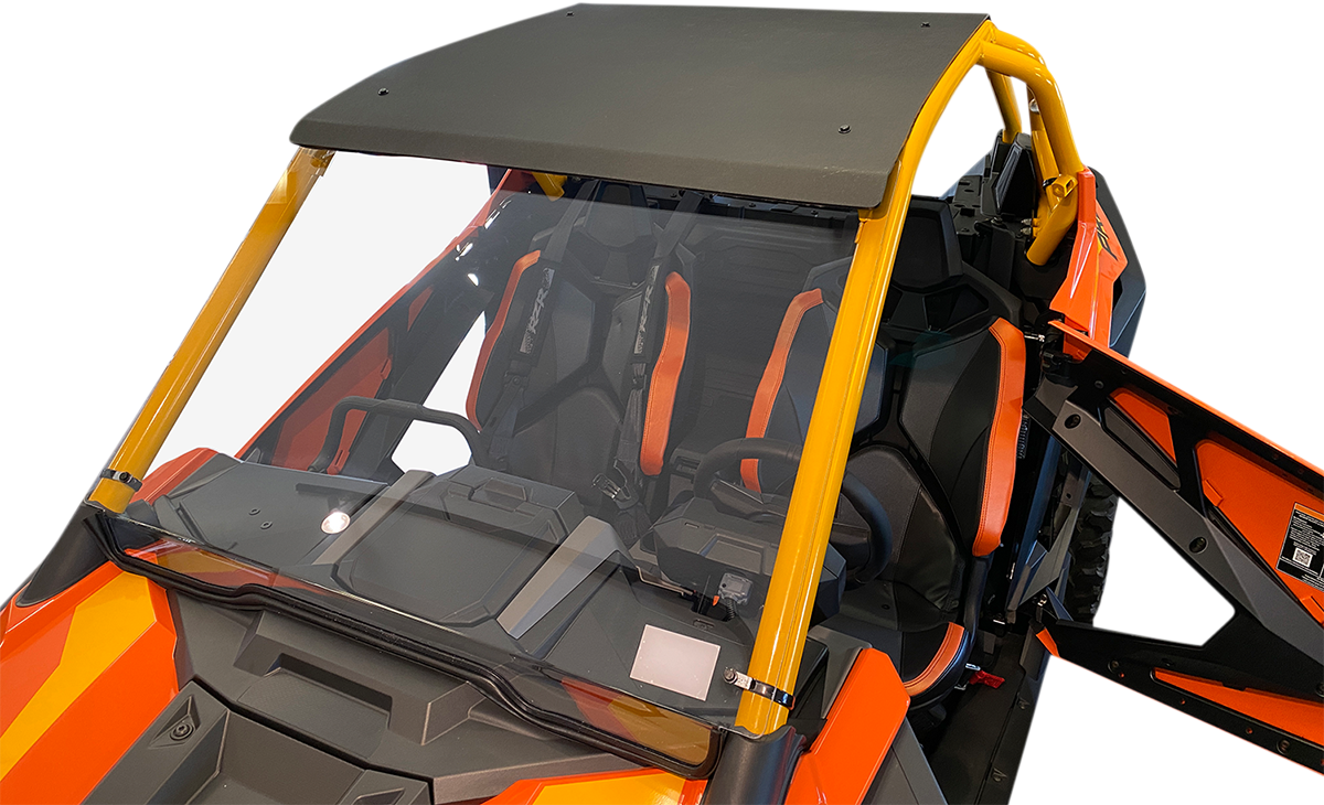 MOOSE OFFROAD V000221-12200M Full Clear Polycarbonate Windshield for Polaris RZR PRO XP Sport, Premium, and Ultimate - Moto-House MX