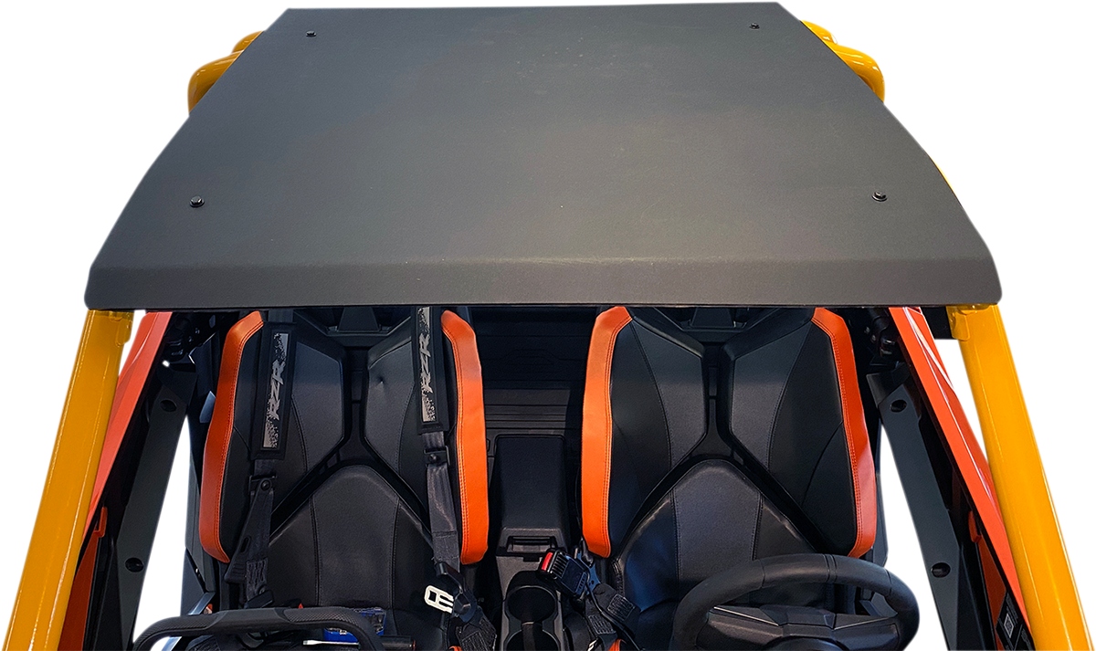 MOOSE OFFROAD V000219-11056M One-Piece Black Polyethylene Roof with Cargo Tray for Polaris RZR PRO XP - Moto-House MX