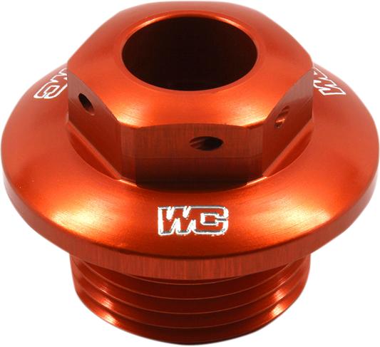 Works Connection KTM 24-380 Steering Stem Nut - Orange for Off-Road & Motocross