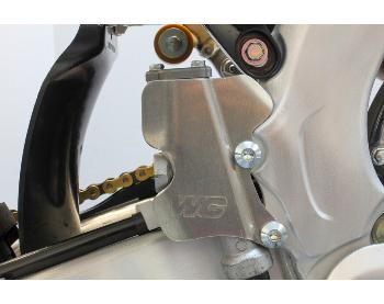 Works Connection - Aluminum Rear Master Cylinder Guard - 15-281 - 2023-2024 Yamaha YZ450F, 2024 YZ250F