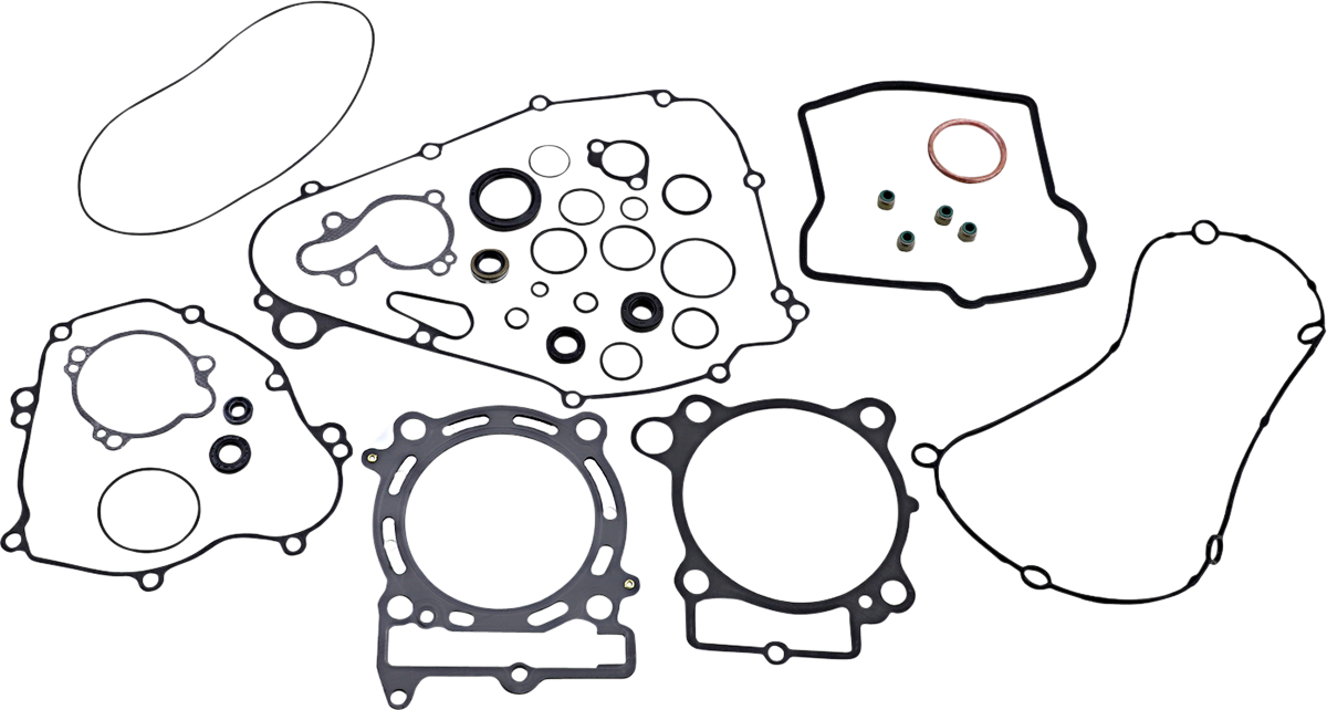 MOOSE OFFROAD Complete Motor Gasket Kit with Oil Seals - Kawasaki 8110027mse