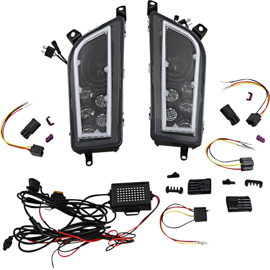 Moose Offroad 100-3414-PU 2014-2020 RZR 900 LED Headlight