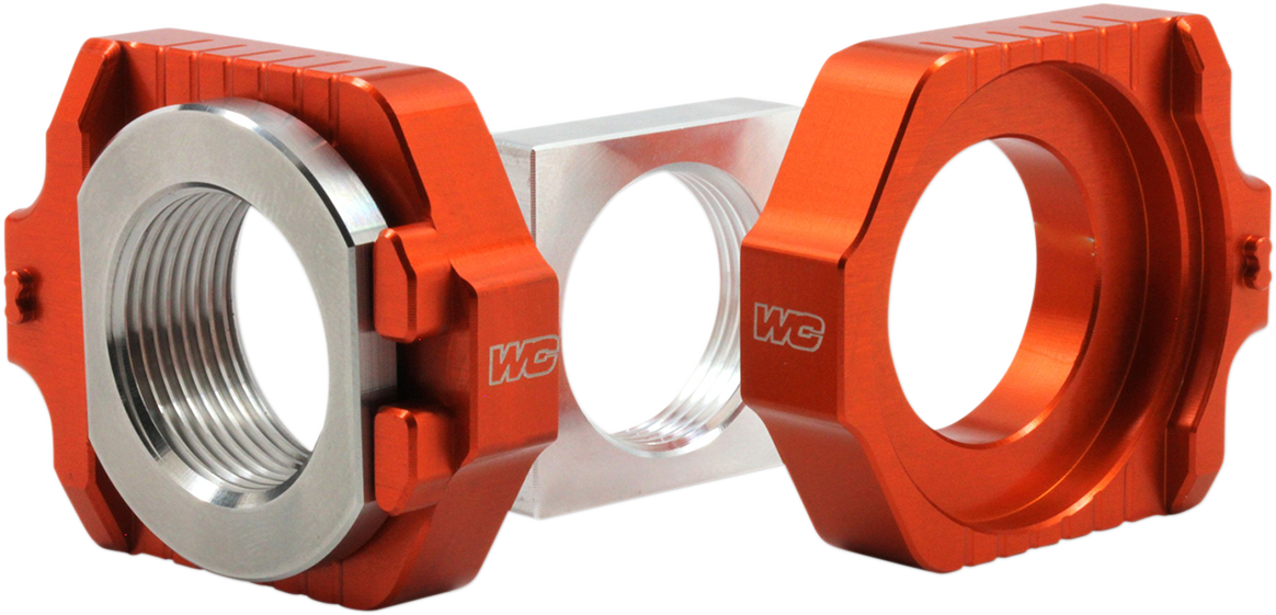 WORKS CONNECTION Elite Axle Block Kit 17-263 for Motocross & Off-Road Vehicles