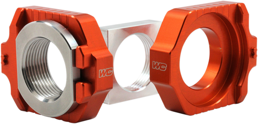 WORKS CONNECTION Elite Axle Block Kit 17-263 for Motocross & Off-Road Vehicles