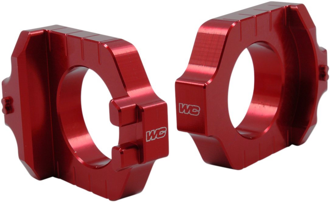 WORKS CONNECTION Elite Axle Block 17-240 for Kawasaki/Suzuki Off-Road Vehicles