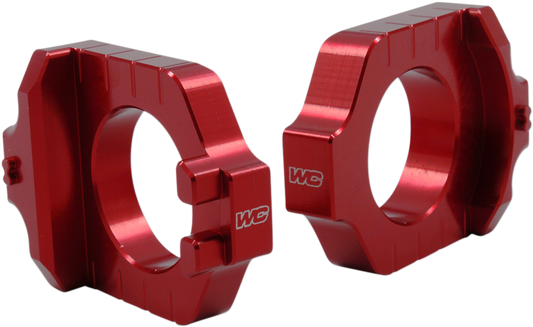 WORKS CONNECTION Elite Axle Block 17-240 for Kawasaki/Suzuki Off-Road Vehicles
