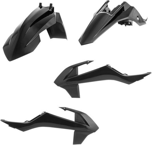 Acerbis 2449620001 Standard Replacement Plastic Kit in Black for 2016-2023 KTM 65 SX and Gas Gas MC 65