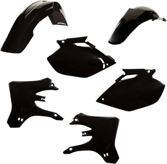 Acerbis 2070940001 Standard Replacement Plastic Kit in Black for 2003-2005 Yamaha YZ250F and YZ450F