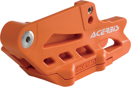 Acerbis 2284560036 Complete Chain Guide Block in Orange for KTM, Gas Gas, Husqvarna, and Sherco motorcycles
