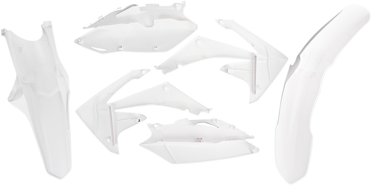 Acerbis 2141860002 Standard Body Plastic Kit in White for 2009-2013 Honda CRF250R and CRF450R