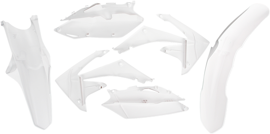 Acerbis 2141860002 Standard Body Plastic Kit in White for 2009-2013 Honda CRF250R and CRF450R