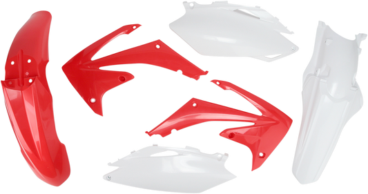 Acerbis 2141860438 Standard Body Plastic Kit in OEM Red and White for 2009-2013 Honda CRF250R/450R