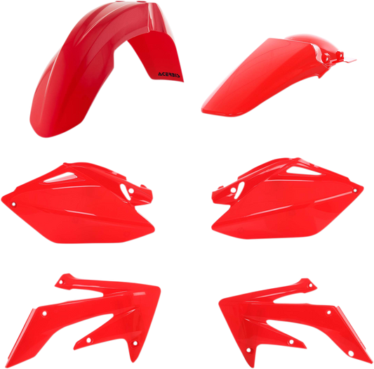 Acerbis 2041040004 Standard Replacement Body Kit in Red for 2006-2009 Honda CRF250R