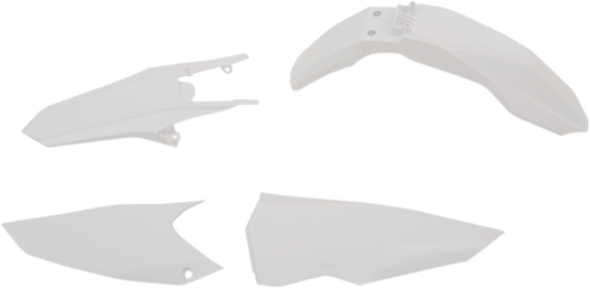 Acerbis 2403075135 Standard Body Plastic Kit White and Dark Blue for 2015-2016 Husqvarna