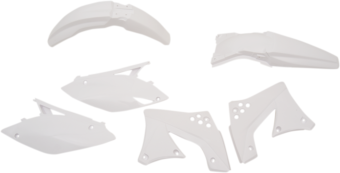 Acerbis 2141780002 Standard Replacement Plastic Kit in White for 2009-2012 Kawasaki KX250F