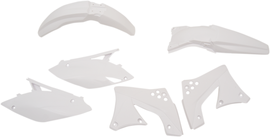 Acerbis 2141780002 Standard Replacement Plastic Kit in White for 2009-2012 Kawasaki KX250F