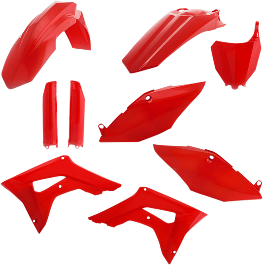 Acerbis 2630700227 Full Replacement Plastic Kit CR Red for 2017-2018 Honda CRF250R and CRF450R