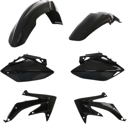 Acerbis 2071100001 Standard Replacement Body Kit in Black for 2005-2006 Honda CRF450R