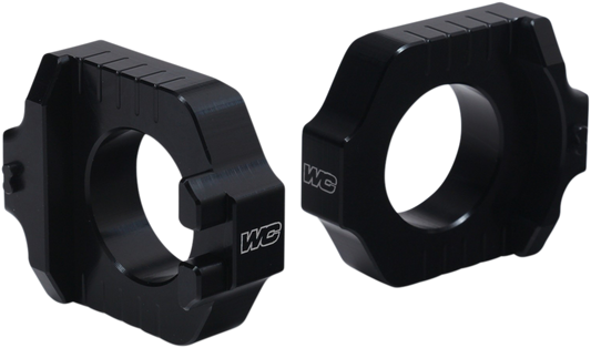 WORKS CONNECTION 17-275 Elite Axle Block for Yamaha - Precision CNC Aluminum