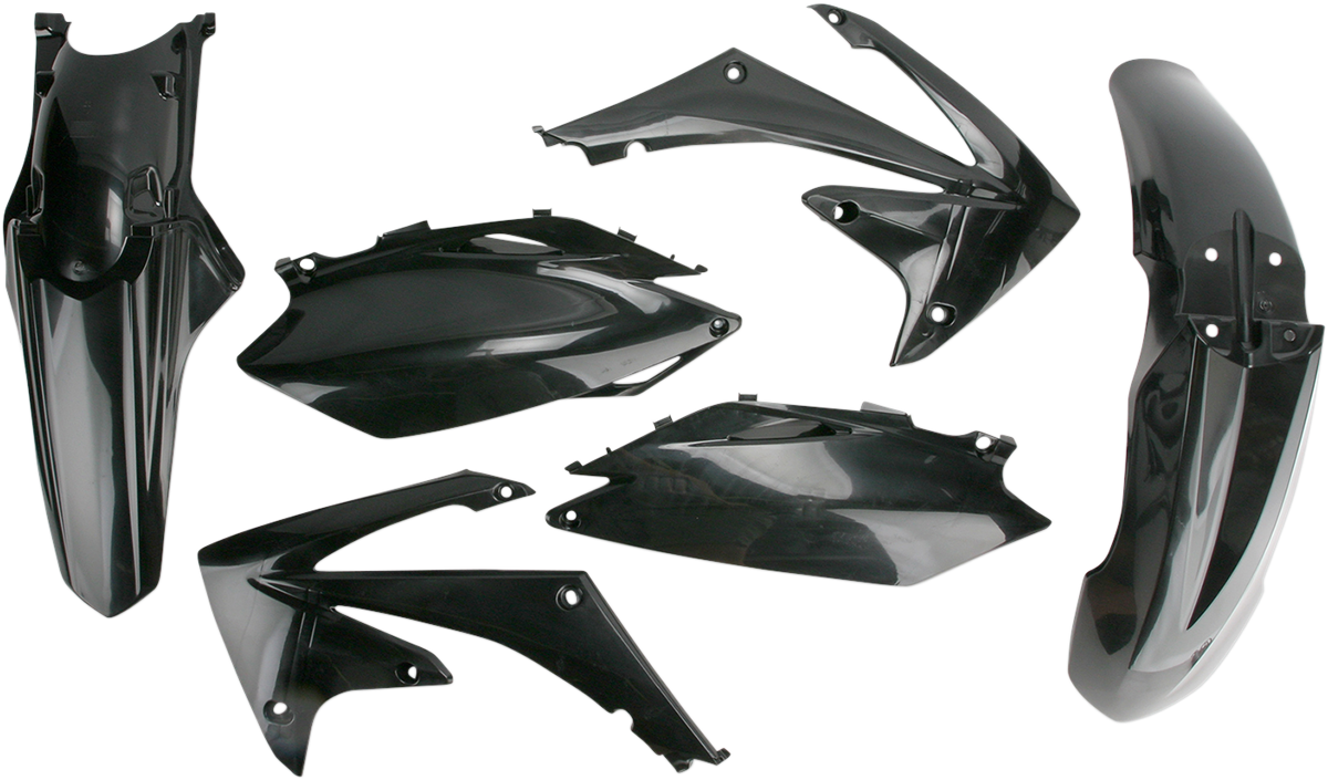 Acerbis 2141860001 Standard Body Plastic Kit in Black for 2009-2013 Honda CRF250R and CRF450R