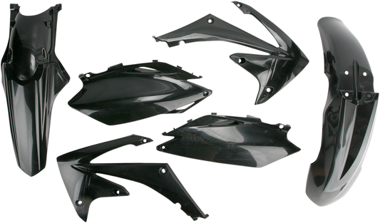 Acerbis 2141860001 Standard Body Plastic Kit in Black for 2009-2013 Honda CRF250R and CRF450R