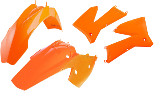 Acerbis 2041030206 Standard Replacement Plastic Kit in OEM Orange for 2005-2007 KTM motorcycles