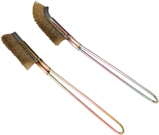 MOOSE OFFROAD Brushes - Engine - Soft Metal 390-3015