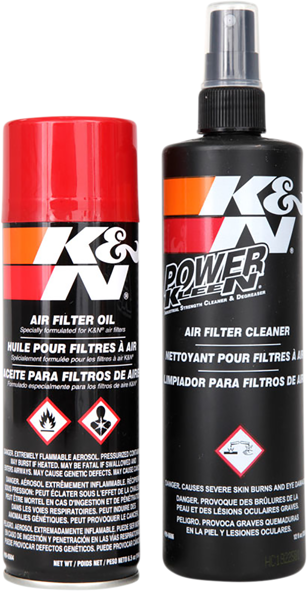 K&N 99-5000 Air Filter Care Kit Aerosol Motocross Part | Moto-House MX