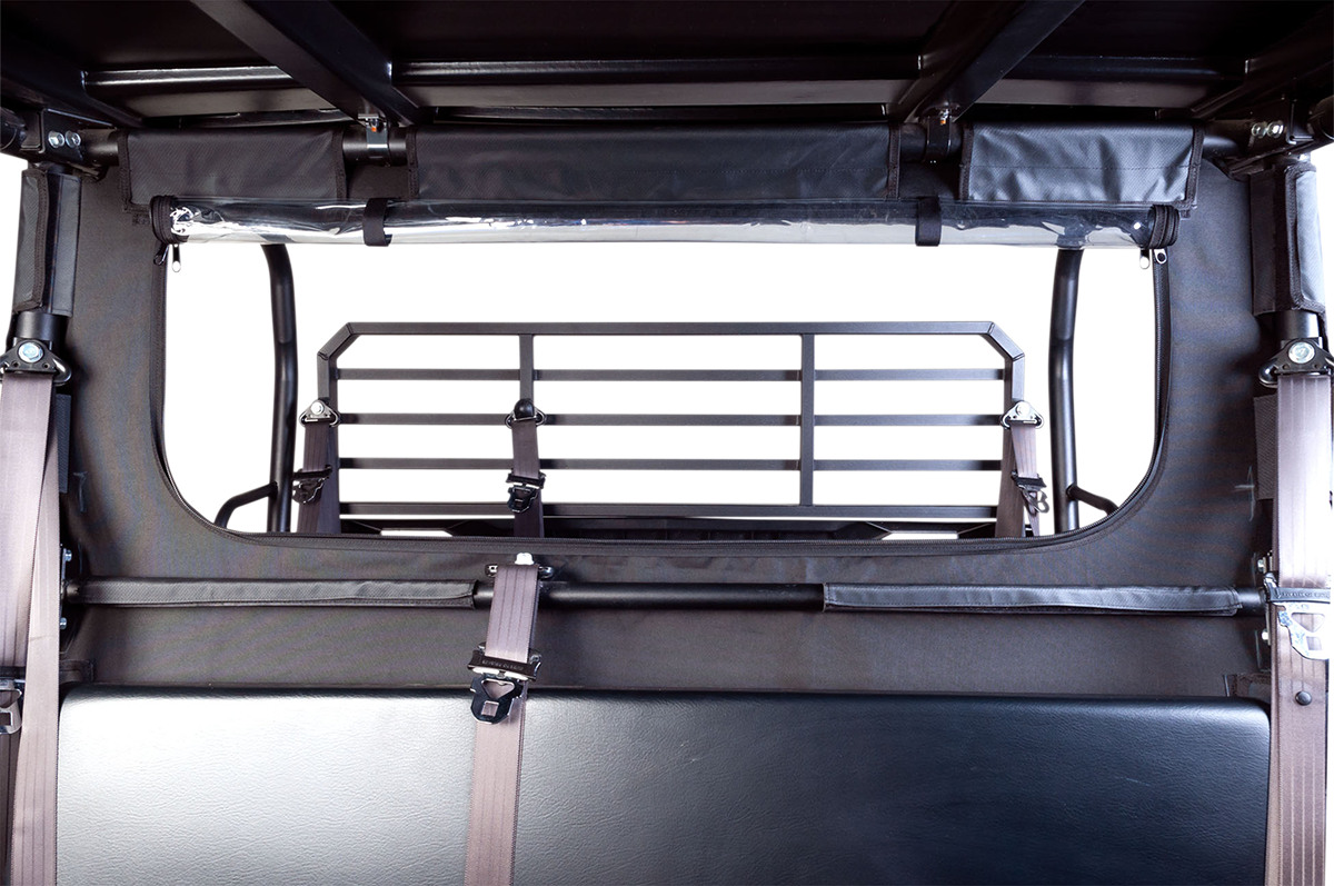 SEIZMIK Soft Windshield/Dust Panel - Kawasaki Mule