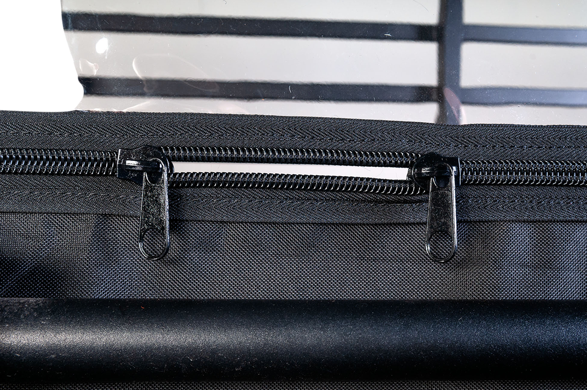 SEIZMIK Soft Windshield/Dust Panel - Kawasaki Mule