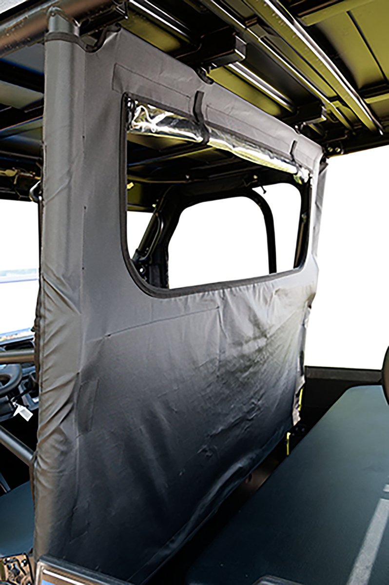 SEIZMIK Soft Windshield/Dust Panel - Kawasaki Mule