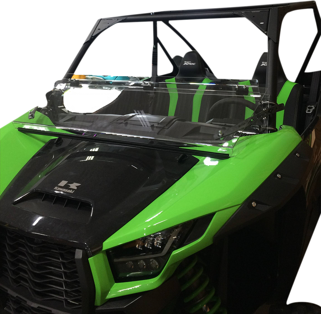 Moose Offroad 2317-0448 Full Folding Polycarbonate Windshield Kawasaki KRF1000 Teryx KRX 1000 Moto House MX