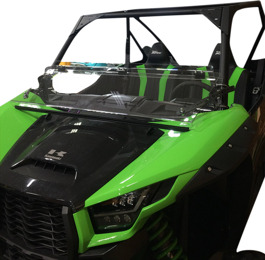 Moose Offroad 2317-0448 Full Folding Polycarbonate Windshield Kawasaki KRF1000 Teryx KRX 1000 Moto House MX