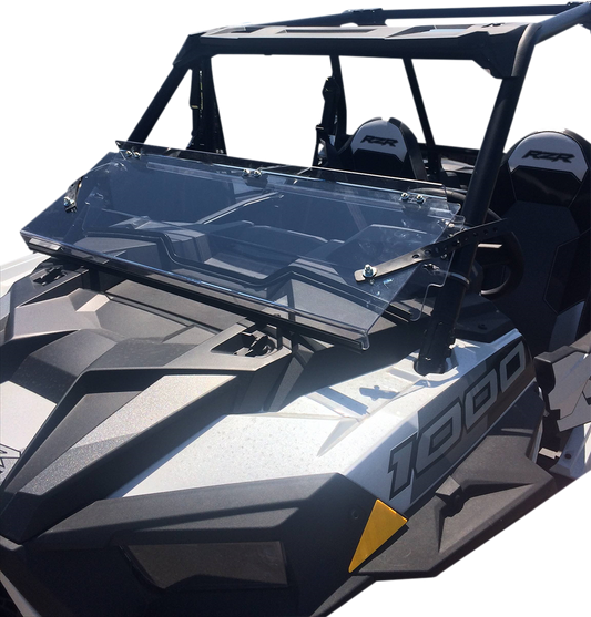 Moose Offroad 2317-0446 Full Folding Polycarbonate Windshield Polaris RZR PRO XP 1000 Turbo Moto House MX