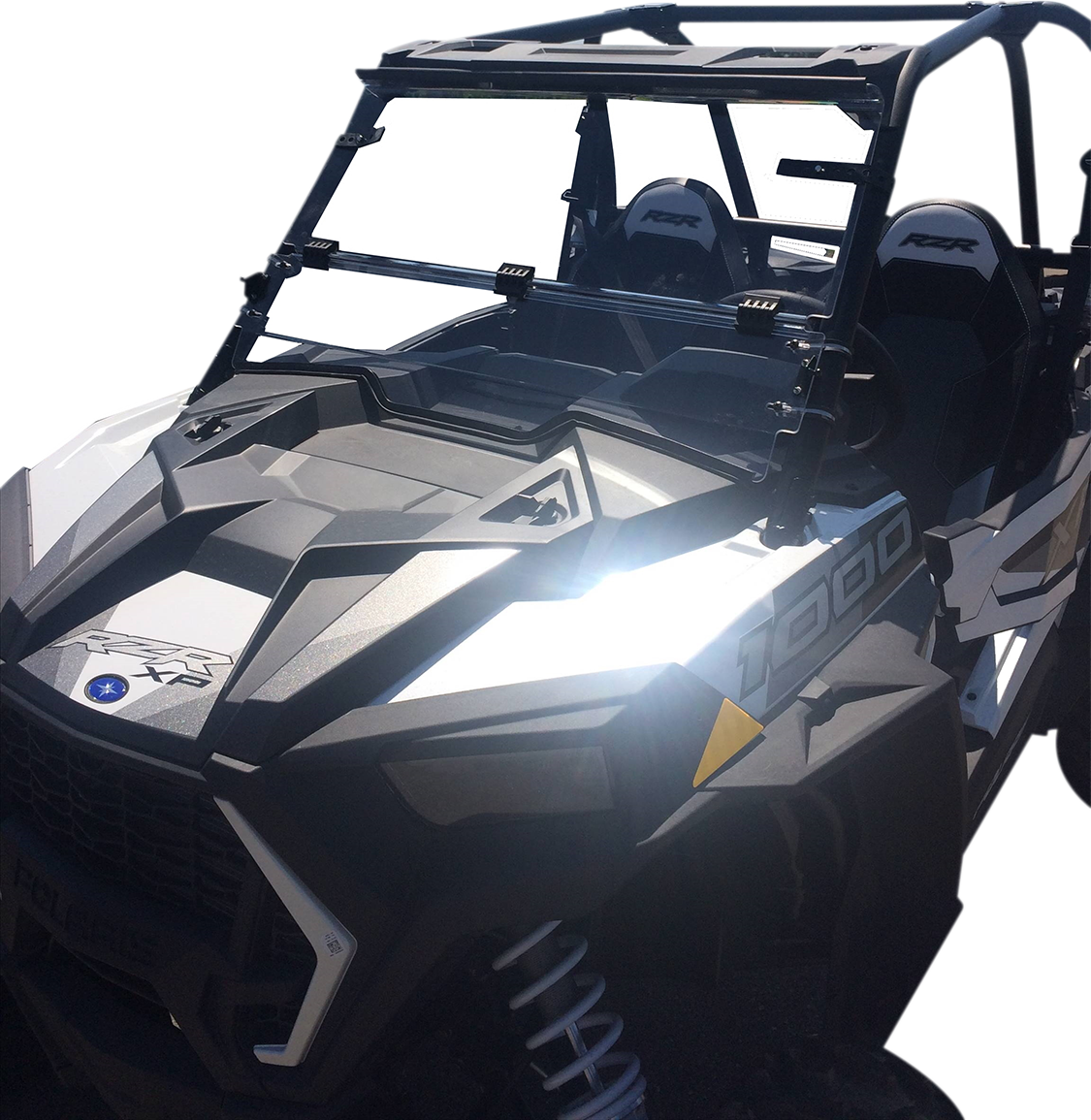 Moose Offroad LEMA100-0046 Full Folding Windshield for RZR XP 900-1000 2014-2023