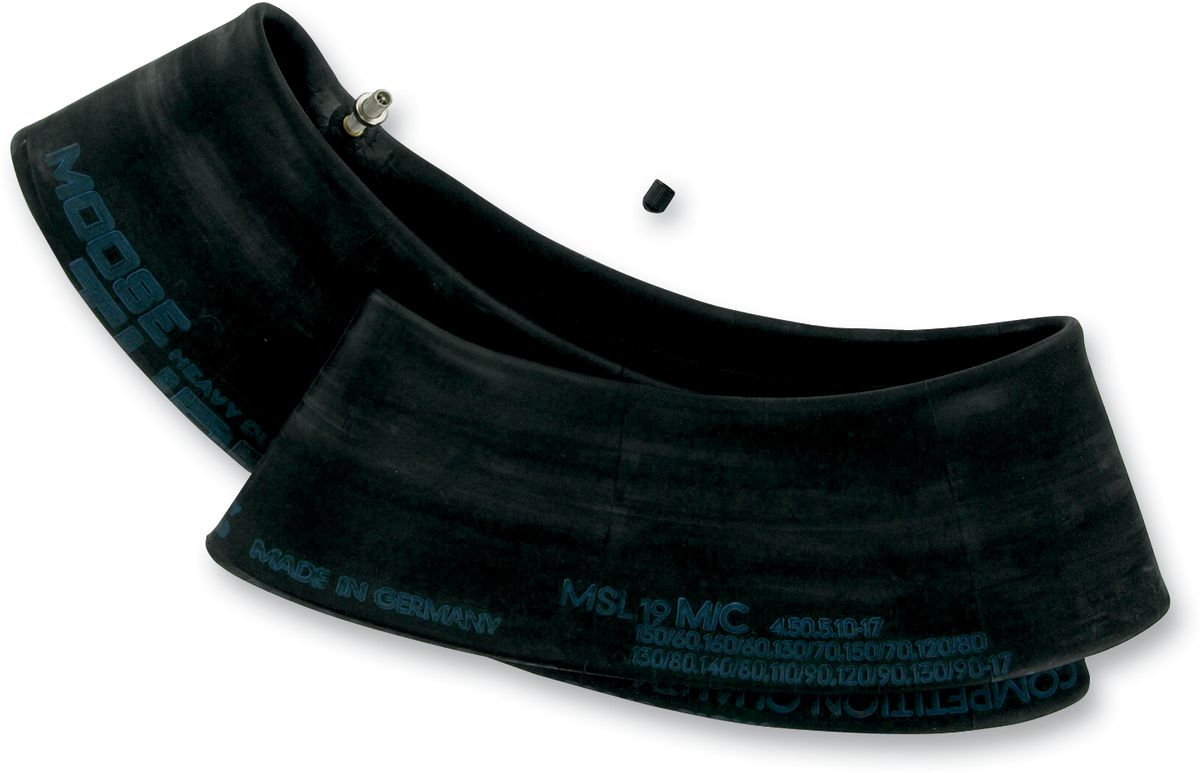 Moose Offroad MSL 10-1 Heavy Duty Inner Tube, 17 Inch, TR-4 Valve, Center Metal Valve, Factory Quality Performance