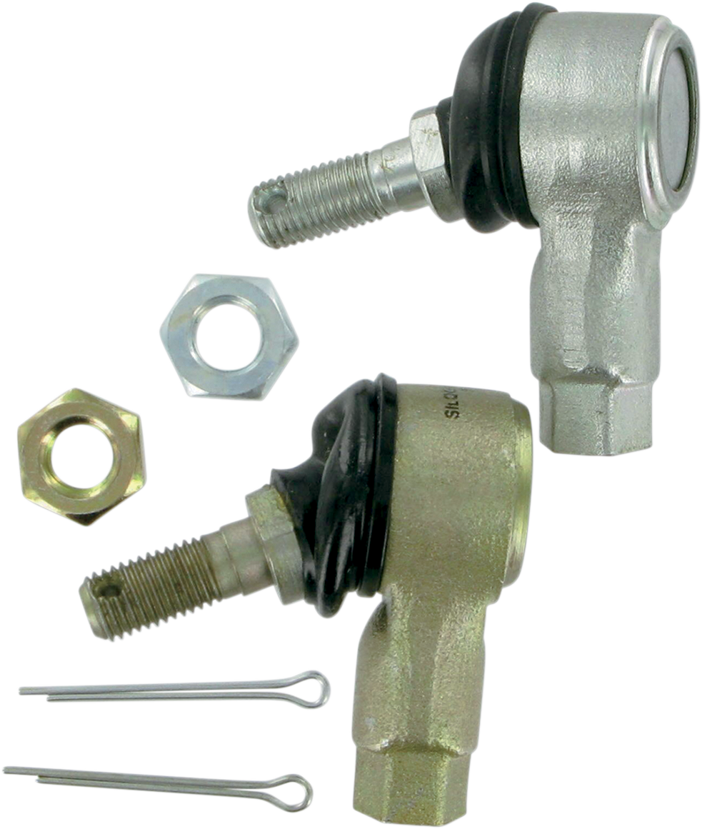 MOOSE OFFROAD 0430-0069 Heavy Duty Forged Steel Replacement Front Inner Outer Steering Alignment Tie Rod End Left Right Thread Kit Jam Nuts Cotter Pins for Polaris Trail Boss Trail Blazer 250 350L Magnum 425 Sport 400L Big Boss 4x6 300 Utility Sport ATV Quads - Moto-House MX