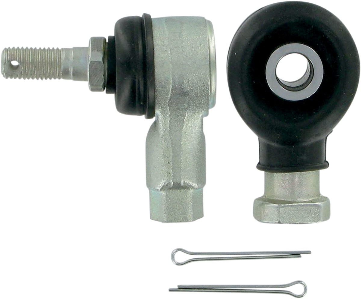 MOOSE OFFROAD 0430-0071 Hardened Steel Front Inner and Outer Replacement Tie Rod End Ball Joint Rebuild Kit with Jam Nuts and Cotter Pins for Vintage Polaris ATVs - Moto-House MX