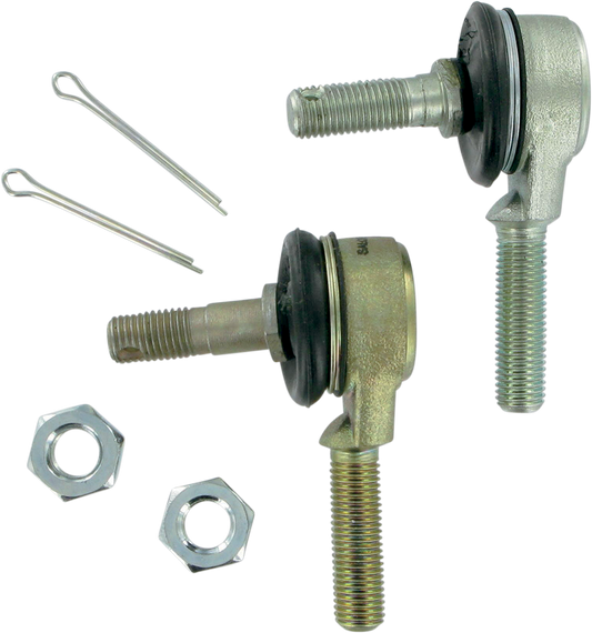 MOOSE OFFROAD 0430-0224 Heavy Duty Forged Steel Universal Front Inner or Outer Steering Rack Alignment Tie Rod End Ball Joint Kit for Kawasaki KVF650 KVF700 Brute Force Prairie Suzuki LT V 700 F Twin Peaks 4x4 ATV Quads - Moto-House MX