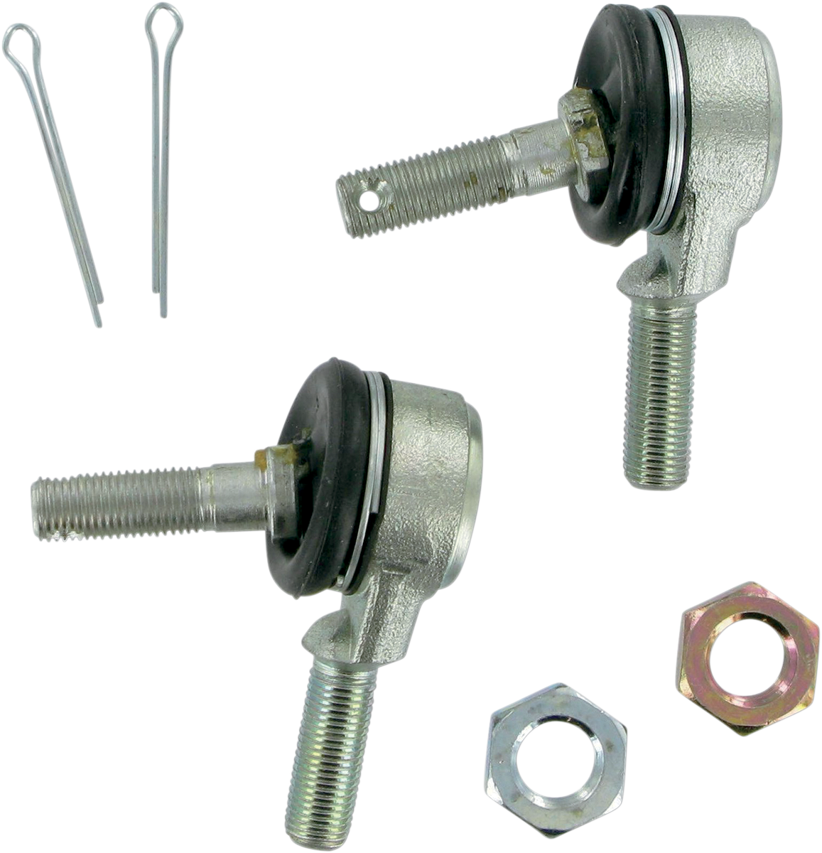 MOOSE OFFROAD 0430-0226 Heavy Duty Forged Steel Universal Front Inner or Outer Steering Alignment Tie Rod End Ball Joint Kit for Polaris Predator 500 2x4 Sport ATV Quads - Moto-House MX