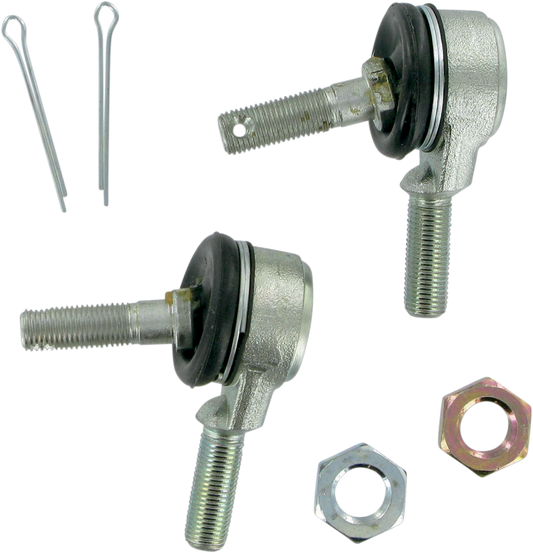 MOOSE OFFROAD 0430-0226 Heavy Duty Forged Steel Universal Front Inner or Outer Steering Alignment Tie Rod End Ball Joint Kit for Polaris Predator 500 2x4 Sport ATV Quads - Moto-House MX