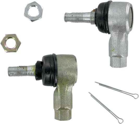 MOOSE OFFROAD 0430-0307 Heavy Duty Forged Steel Universal Front Inner or Outer Steering Alignment Tie Rod End Ball Joint Kit for Polaris Outlaw Sportsman Predator Scrambler Yamaha Raptor 90 Arctic Cat DVX 50 Youth mini ATV Quads - Moto-House MX