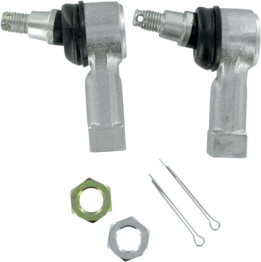 MOOSE OFFROAD 0430-0454 Heavy Duty Forged Steel Universal Front Inner or Outer Steering Alignment Tie Rod End Ball Joint Kit for Suzuki LT-A KingQuad 450X 500AXi 700X 750AXi Power Steering SE Camo Rockstar Edition Utility 4x4 ATV Quads - Moto-House MX