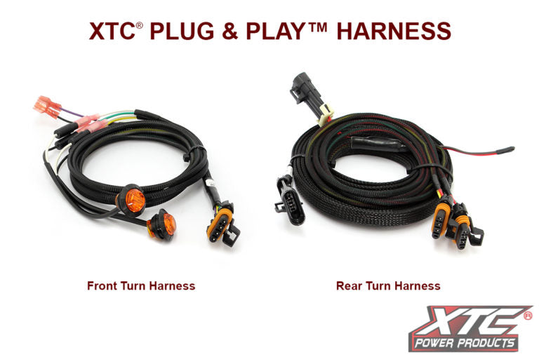XTC Power Products ATS-POL-XP14-DRL 2020s UTV Turn Signal System with Front Sequential Lights