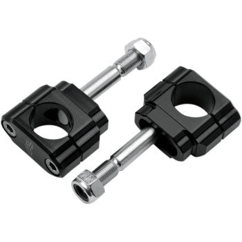 RENTHAL Rubber-Mounted Handlebar Clamp Bar Mount - CL019 - 1-1/8" - 5 mm Offset | Moto-House MX