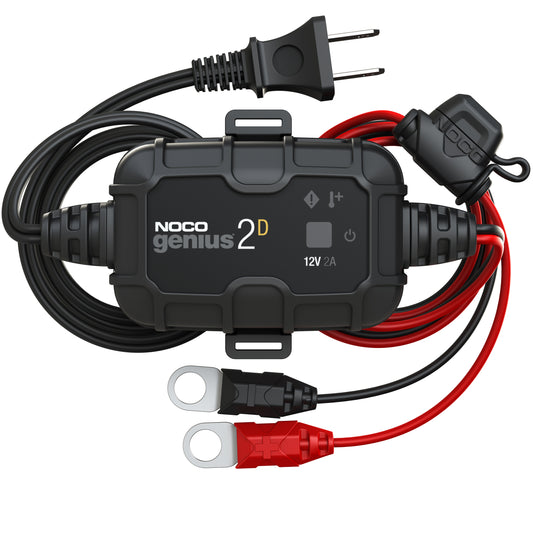 NOCO GENIUS NOCO GENIUS - Battery Charger 2 Amp Direct Mount - Part Number GENIUS2D - Fits Various Vehicles GENIUS2D