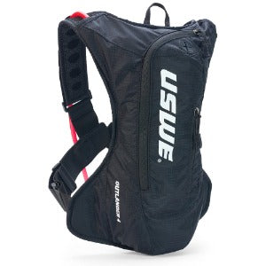 USWE Outlander 4L Backpack - 3.0L Hydration System - Black | Moto-House MX