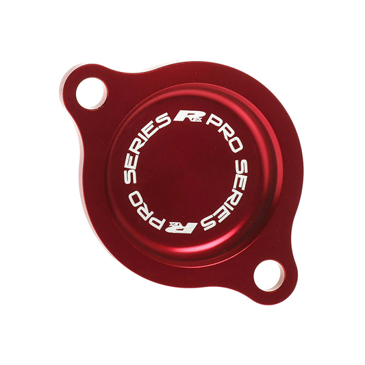 RFX FXFC1020099RD Oil Filter Cover Honda CRF250R Red - Moto-House MX