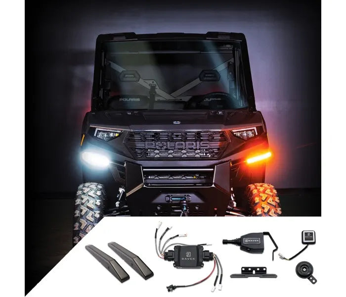 RAVEK 64-1007SL Turn Signal Kit GEN3 Speakeasy Lever Polaris Ranger 1000 - Moto-House MX