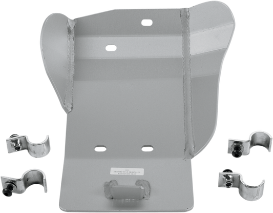 Moose Offroad 0505-0138 Aluminum Skid Plate Silver KTM - Moto-House MX   